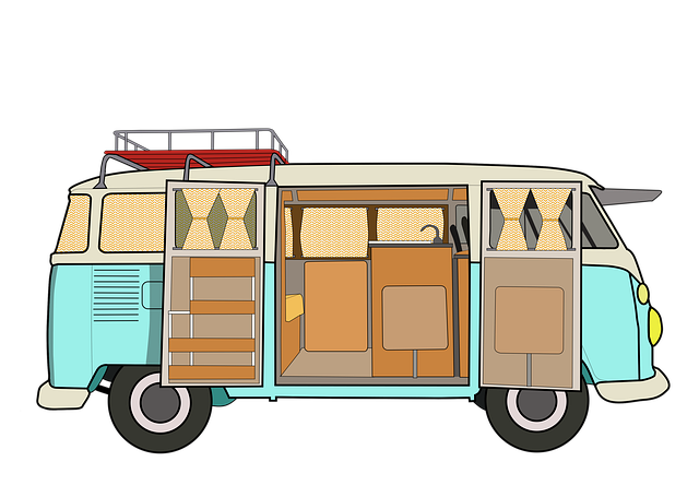 libre avec un camping car